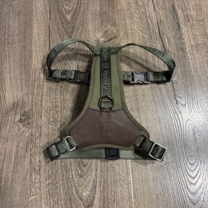 Reddy Front D-Ring Durable 4-Point Adjustment Control Green Dog Harness Medium